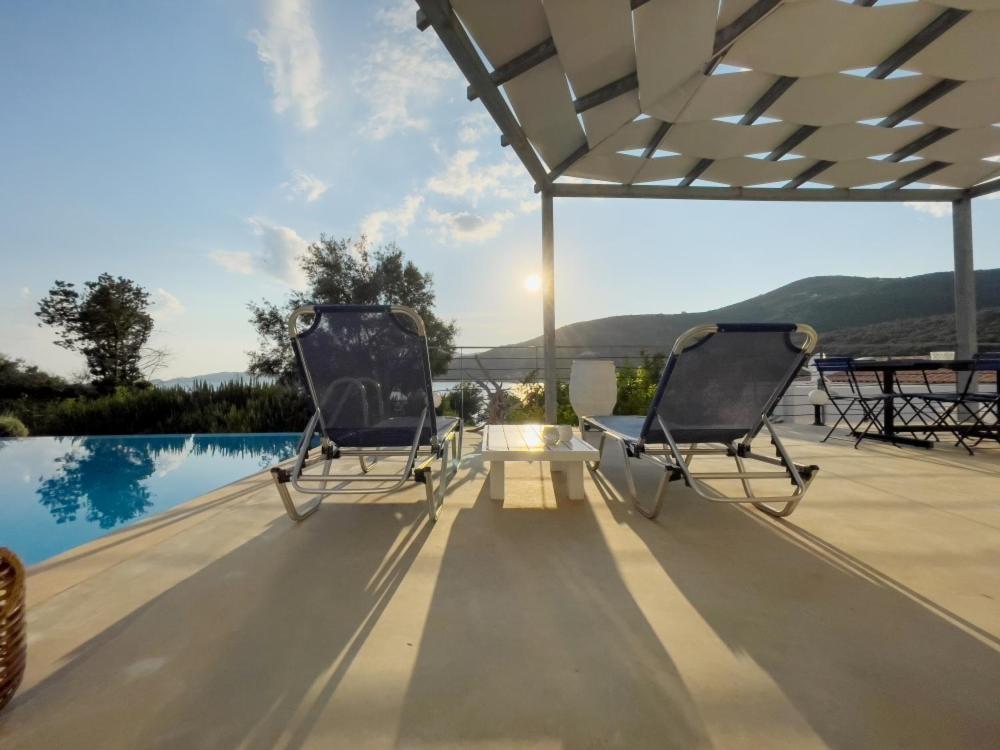 Zidanos Luxurious Sea Front Villa Marandokhórion Exterior foto