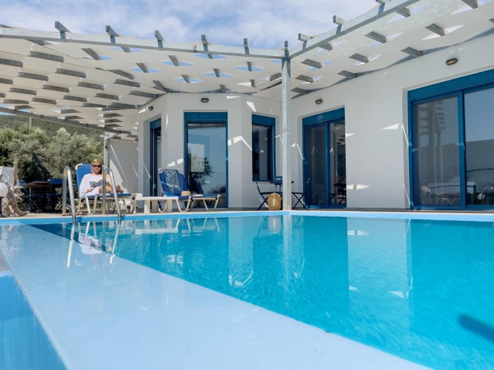 Zidanos Luxurious Sea Front Villa Marandokhórion Exterior foto