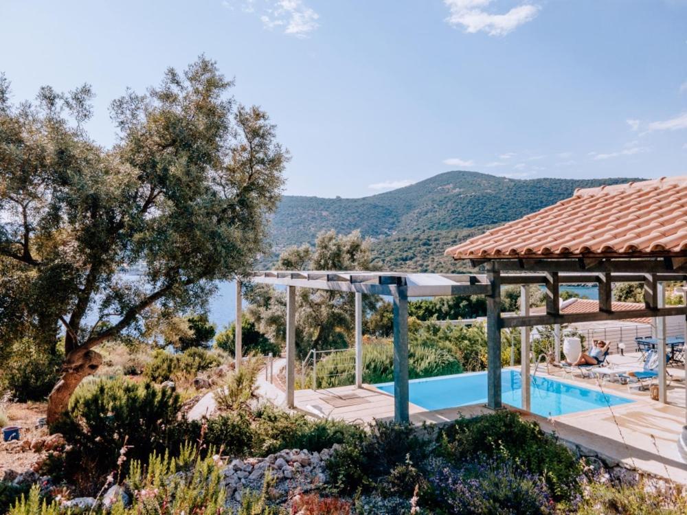Zidanos Luxurious Sea Front Villa Marandokhórion Exterior foto