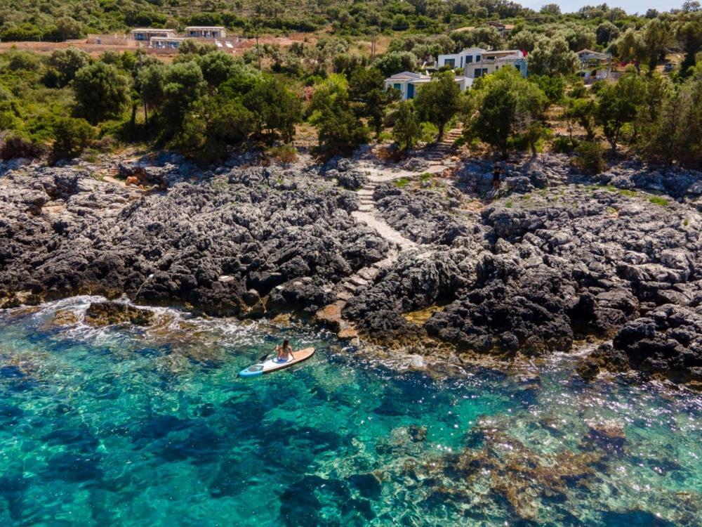 Zidanos Luxurious Sea Front Villa Marandokhórion Exterior foto