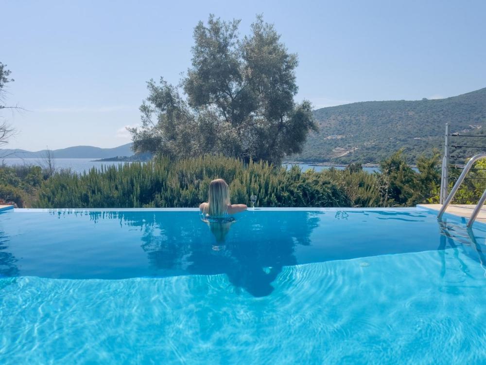 Zidanos Luxurious Sea Front Villa Marandokhórion Exterior foto