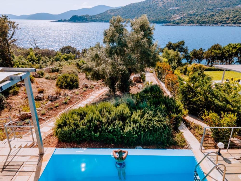 Zidanos Luxurious Sea Front Villa Marandokhórion Exterior foto
