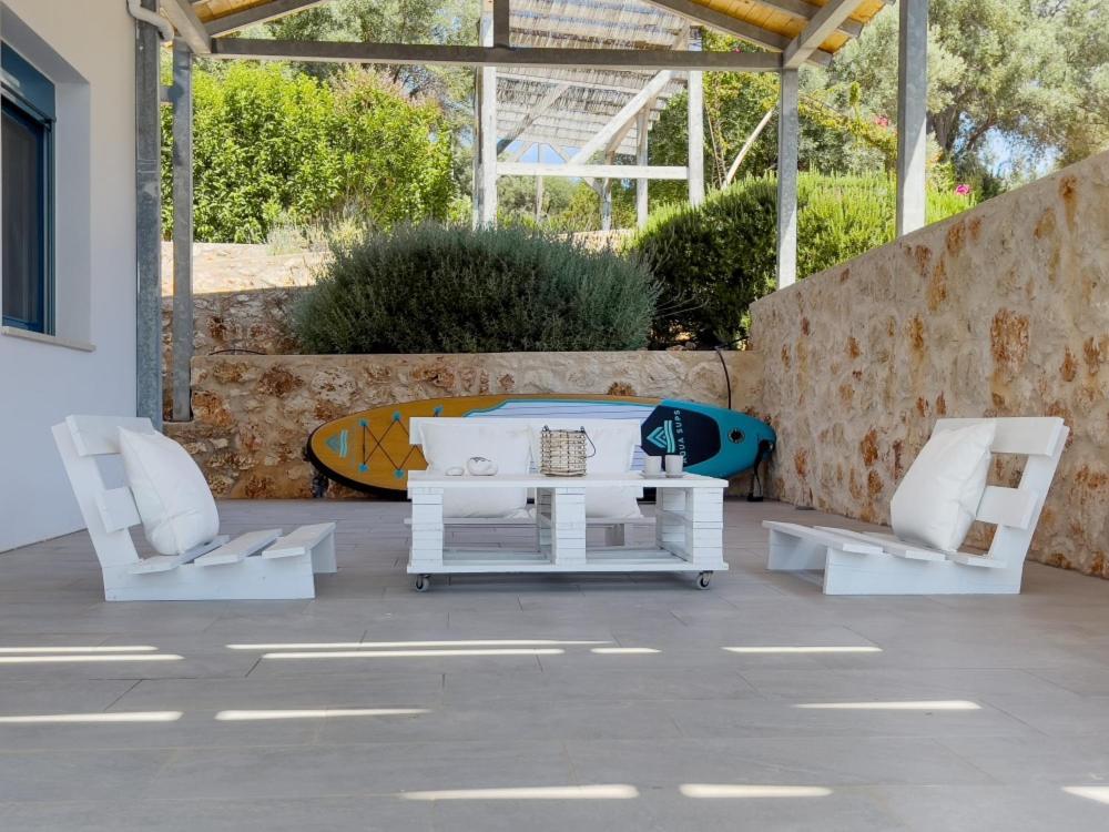 Zidanos Luxurious Sea Front Villa Marandokhórion Exterior foto