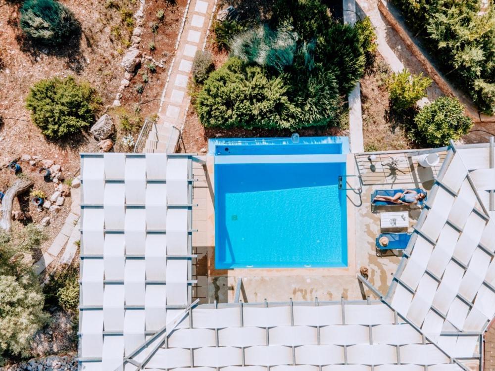 Zidanos Luxurious Sea Front Villa Marandokhórion Exterior foto