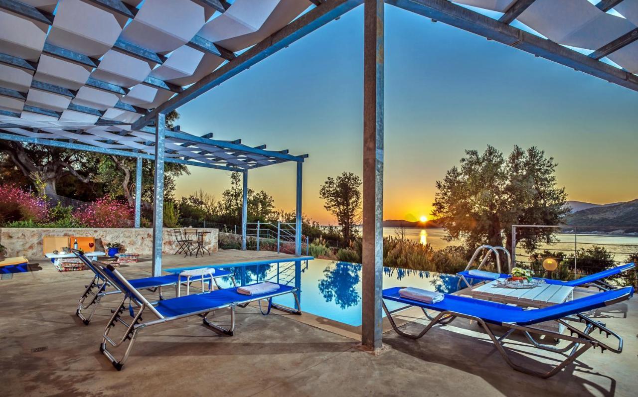 Zidanos Luxurious Sea Front Villa Marandokhórion Exterior foto